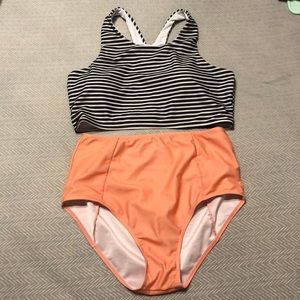 High waisted bikini